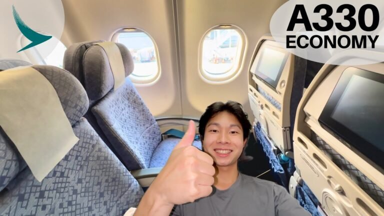 CATHAY PACIFIC Knows How to Do Ultra Short Haul Economy ✈️👌🏻