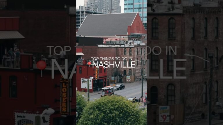 Best things to do in Nashville 🎸✨