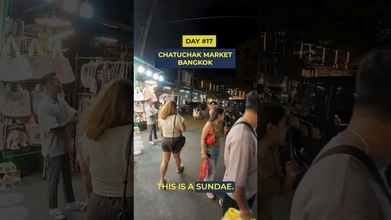 Day 17 | What I Found at Chatuchak Market Will Shock You #bangkok #market #shorts