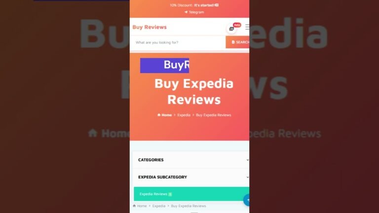 Buy Expedia Reviews