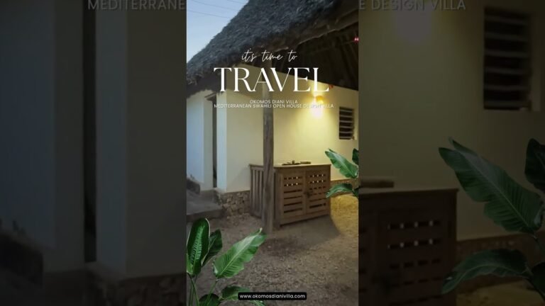 🌴✨ Discover Your Private Swahili-Mediterranean Paradise in Diani ✨🌴