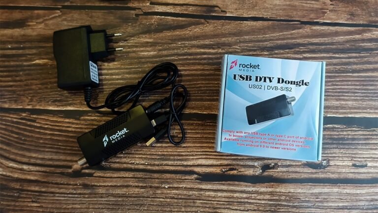 قطعة تشغلك قنوات السات على أجهزة الأندرويد I Rocket Media USB DTV Dongle